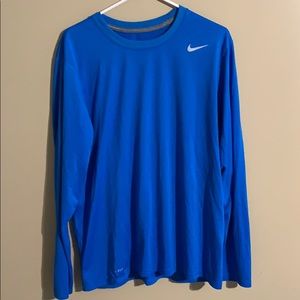 Long Sleeve Nike Dri-Fit shirt